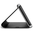 Etui do Samsung Galaxy A72 5G, Clear View, srebrne