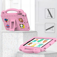 Etui do iPad mini 7.9" 2019/2015/2014/2013/2012 (5/4/3/2/1 gen.), Cute Patterns, z podstawką, Różowe