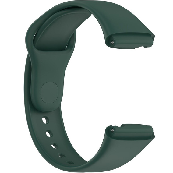 Pasek Silikonowy do Xiaomi Redmi Watch 3 Active, Ciemnozielony