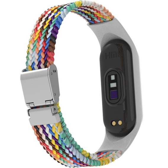 Pasek nylonowy do Xiaomi Mi Band 5/6/7/7 NFC, Colorfull