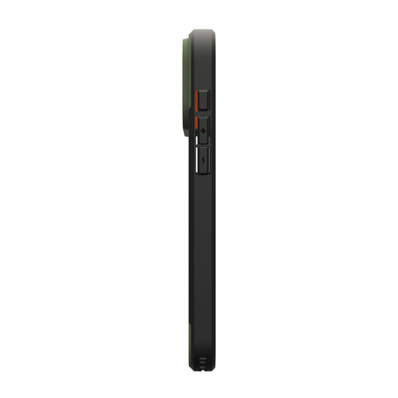 Etui Urban Armor Gear do iPhone 17 Pro Max, Civilian MagSafe, Olive / Orange