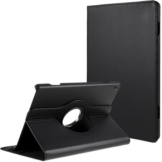 Etui do Lenovo Tab M10 X605F 10.1, Obrotowe 360, Czarne