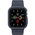 Pasek z etui Spigen do Apple Watch 4/5/6/7/8/9/SE 44/45mm, Rugged Armor Pro, charcoal grey