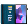 Etui do Lenovo Tab P11 Pro Gen 2 TB132FU TB132XU 11.2", Classic, z miejscem na rysik, niebieskie