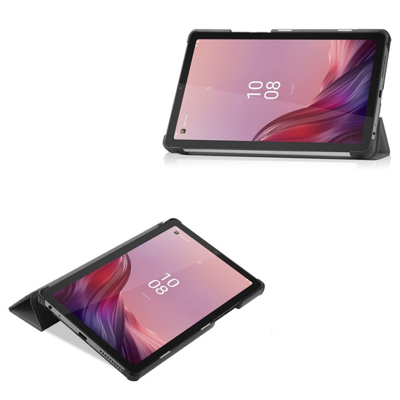 Etui do Lenovo Tab M9, Smartcase, szare