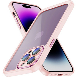 Etui do iPhone 14 Pro, ERBORD Impact Guard, różowe
