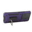 Etui pancerne do Xiaomi Redmi Note 13 Pro 5G, CamShield Slide, fioletowe + Szkło Hartowane 9H