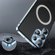 Etui z ochroną aparatu do Samsung Galaxy S25 Ultra, CamShield MagSafe, niebieskie
