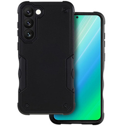 Etui pancerne do Samsung Galaxy S23, Dual-Layer, czarne