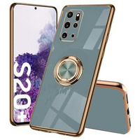 Etui do Samsung Galaxy S20 Plus, Electro Ring, szare