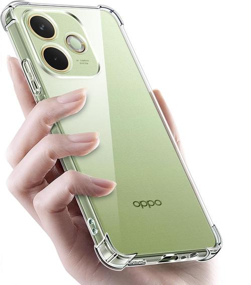 Etui do Oppo A5 Pro 5G, Dropproof, przezroczyste