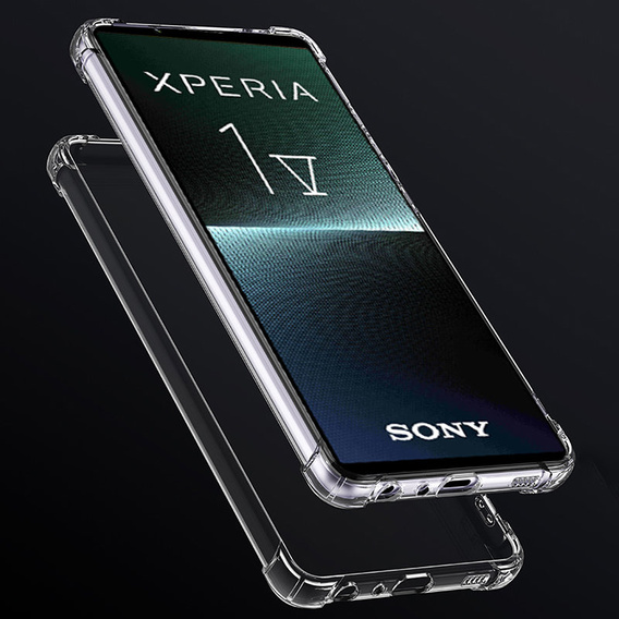 Etui do Sony Xperia 1 V, Dropproof, Przezroczyste