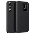 Etui z klapką do Samsung Galaxy S23 FE, Smart View Wallet, czarne