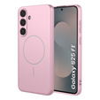 Etui do Samsung Galaxy S25 FE, Silicone Lite, do MagSafe, różowe