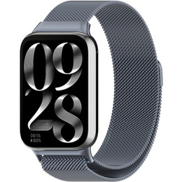 Pasek Bransoleta Milanese do Xiaomi Smart Band 8 Pro / Xiaomi Smart Band 9 Pro, Szara