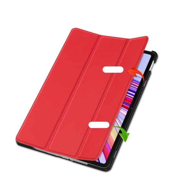 Etui do Xiaomi Redmi Pad Pro / Xiaomi Poco Pad, Smartcase, czerwone