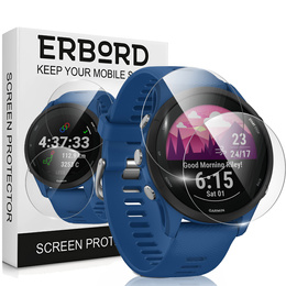 2x Szkło Hartowane ERBORD do Garmin Forerunner 255, Szybka
