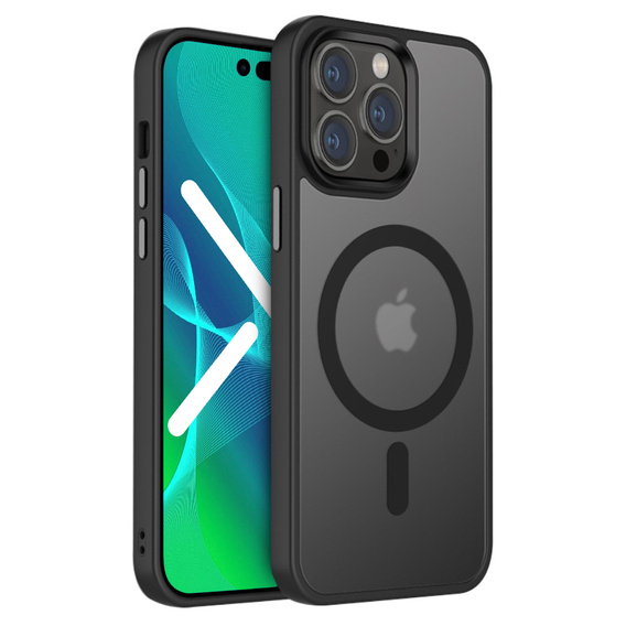 Etui do iPhone 14 Pro, Simple MagSafe, czarne