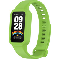 Pasek Silikonowy do Xiaomi Smart Band 9 Active / Xiaomi Redmi Band 3, Jasnozielony