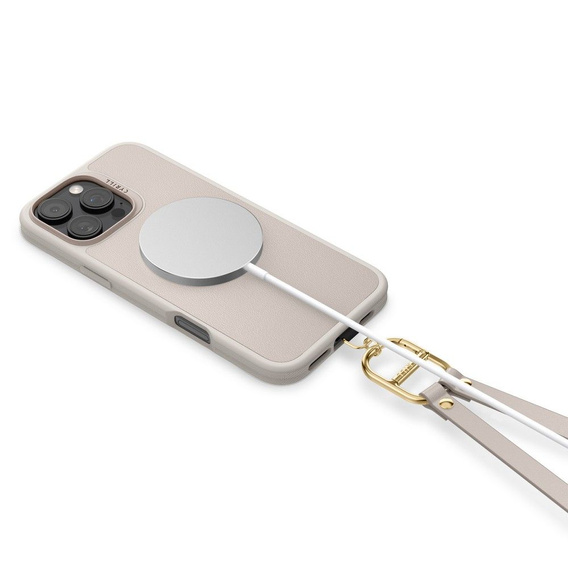 Etui Spigen do iPhone 16 Pro Max, Cyrill Kajuk Charm MagSafe, Cream