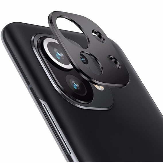 Metalowa Osłona na Aparat do Xiaomi Mi 11, Black