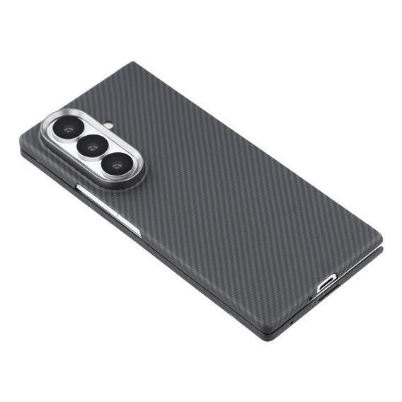 Etui do Samsung Galaxy Z Fold7, z włókna aramidowego, do MagSafe czarne