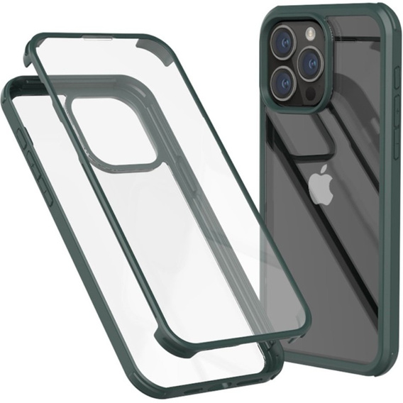 Etui do iPhone 15 Pro, ERBORD Guardian, zielone