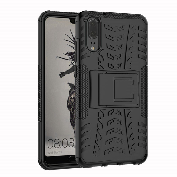 Etui do Huawei P20, Tire Armor, czarne