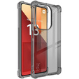 Etui IMAK do Xiaomi Redmi Note 13 Pro 4G / Xiaomi Redmi Note 14S / Xiaomi Poco M6 Pro 4G, Dropproof, przezroczyste / czarne