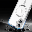 Etui do iPhone 17, Electro MagSafe, srebrne + Smycz