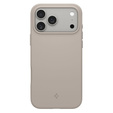Etui Spigen do iPhone 17 Pro Max, Silicone Fit Mag MagSafe, Stone