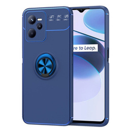 Etui KickStand Finger Ring do Realme C35, Blue