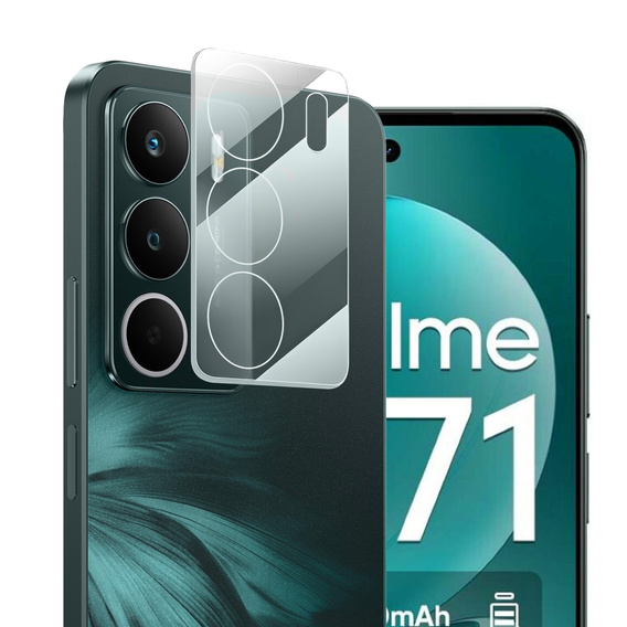 2x Szkło hartowane na aparat ERBORD do Realme C71, Przezroczyste