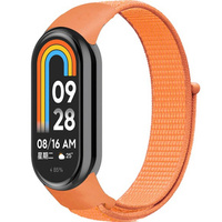 Pasek Nylonowy do Xiaomi Smart Mi Band 8 / Xiaomi Smart Mi Band 9, Pomarańczowy