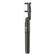 FORCELL Uchwyt F-GRIP S150XL Selfie Stick Tripod + Pilot Bluetooth, czarny