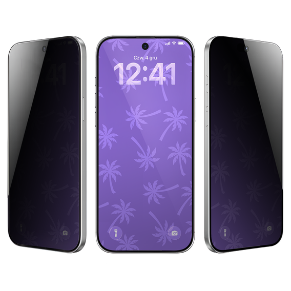 Szkło Hartowane Prywatyzujące Shy Palm do Samsung Galaxy S24 FE