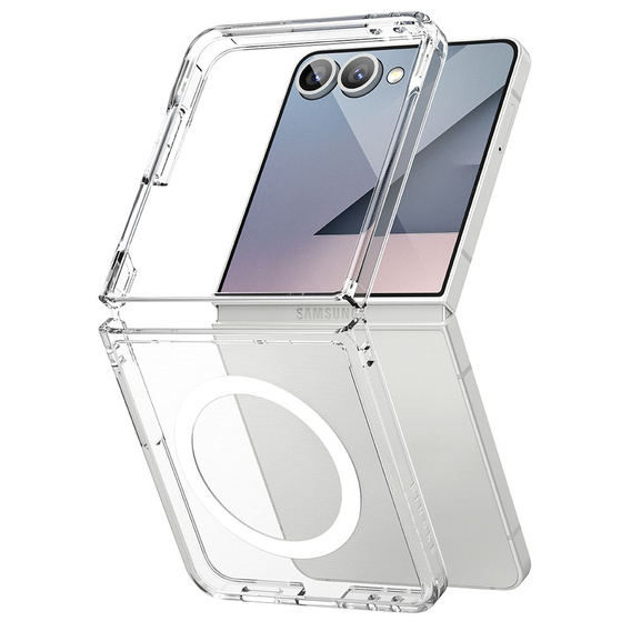 Etui Ringke Fusion MagSafe do Samsung Galaxy Z Flip 7 5G – Przezroczyste