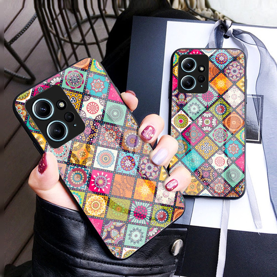 Etui Glass POP TPU do Xiaomi Redmi Note 12 4G - Color Pattern