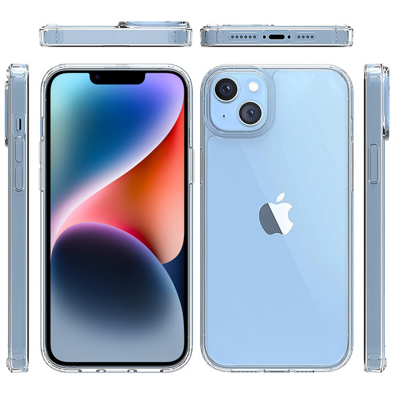 Etui Hybrid do iPhone 14, Ultra Clear