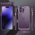 Etui do iPhone 15 Pro Max, ERBORD Impact Guard, fioletowe