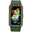 Pasek z Etui do Huawei Band 6 / Huawei Band 7, Zielony
