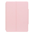 Etui z klawiaturą do iPad 11" 2025 A16 (11 gen.) / iPad 10.9" 2022 (10 gen.), Rotary 360° Leather Touchpad, różowe rose gold