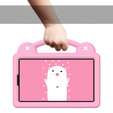 Etui do Xiaomi Redmi Pad SE 8.7", Cute Patterns, z podstawką, różowe