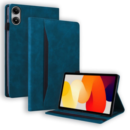 Etui z klapką i kieszonkami na karty do Xiaomi Redmi Pad 2 - Niebieskie