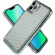 Etui do iPhone 12 Pro Max Carbon Slim Case Obudowa, Zielone