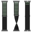 Pasek Spigen WBF1 Band do Apple Watch 8/9/10/11/SE/Ultra 1/2 (44/45/46/49 mm) – Black / Green