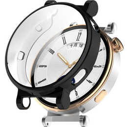 2w1 Etui z Osłoną na ekran do Huawei Watch GT 4 41mm, Czarne