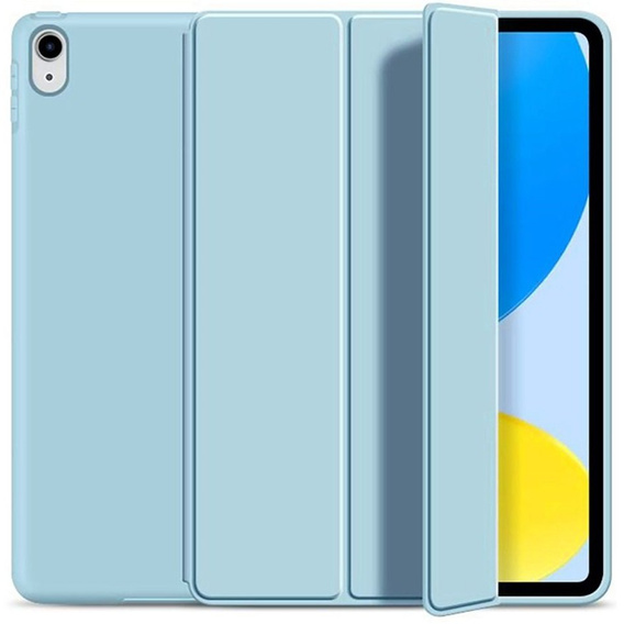 Etui do iPad 11" 2025 A16 (11 gen.) / iPad 10.9" 2022 (10 gen.), Smart case z klapką, Niebieskie, Sky Blue