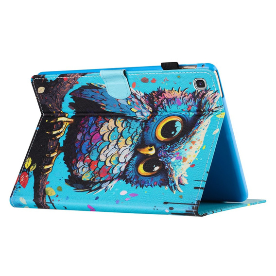 Etui do Samsung Galaxy Tab A7 Lite, z klapką, owl