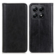 Etui do Xiaomi 14T Pro, Wallet Litchi Leather, czarne